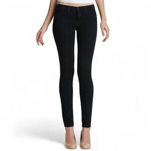 J Brand low rise Olympia black skinny jeans leggings 28